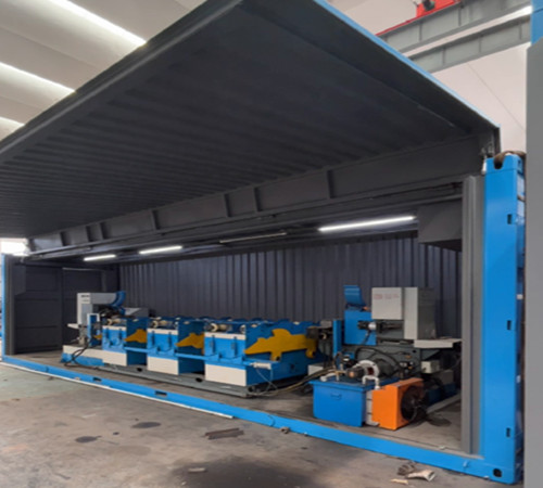 數控鋼管車牙機